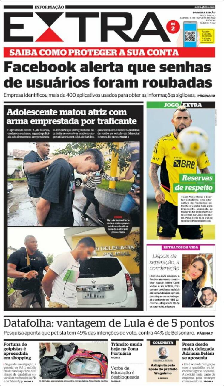 Portada de Extra (Brasil)