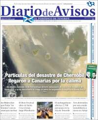 Portada de Diarios de Avisos (España)