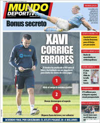 Portada de El Mundo Deportivo (España)