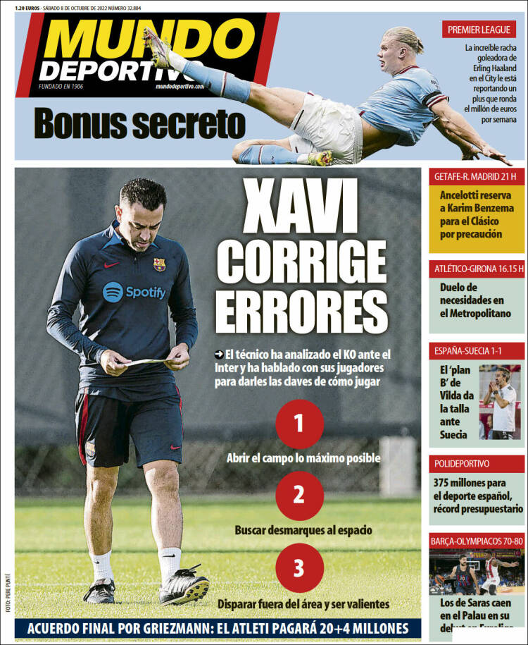 Portada de Mundo Atlético (España)