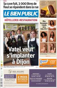 Portada de Le Bien Public (Francia)