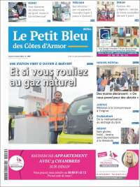 Portada de Le Petit Bleu (Francia)