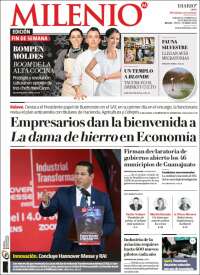 Portada de Milenio de León (México)