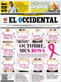 Portada de El Occidental (México)