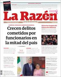 Portada de La Razón (México)