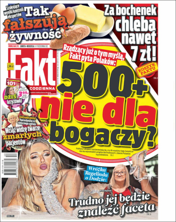 Portada de Fakt (Polonia)