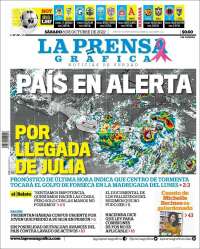 Portada de La Prensa Gráfica (El Salvador)