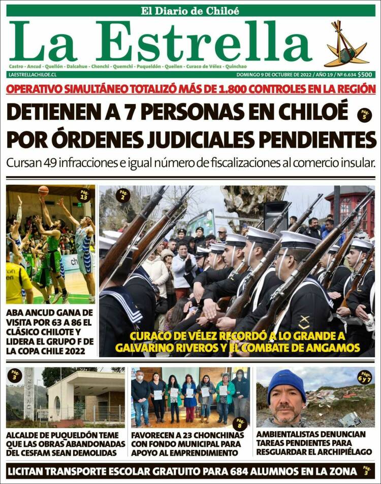 Portada de Estrella de Chiloé (Chile)
