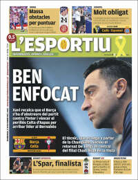 Portada de L'Esportiu (Espa&ntilde;a)