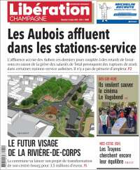 Portada de Libération Champagne (Francia)