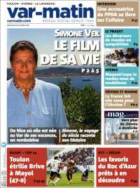 Portada de Var-Matin (Francia)