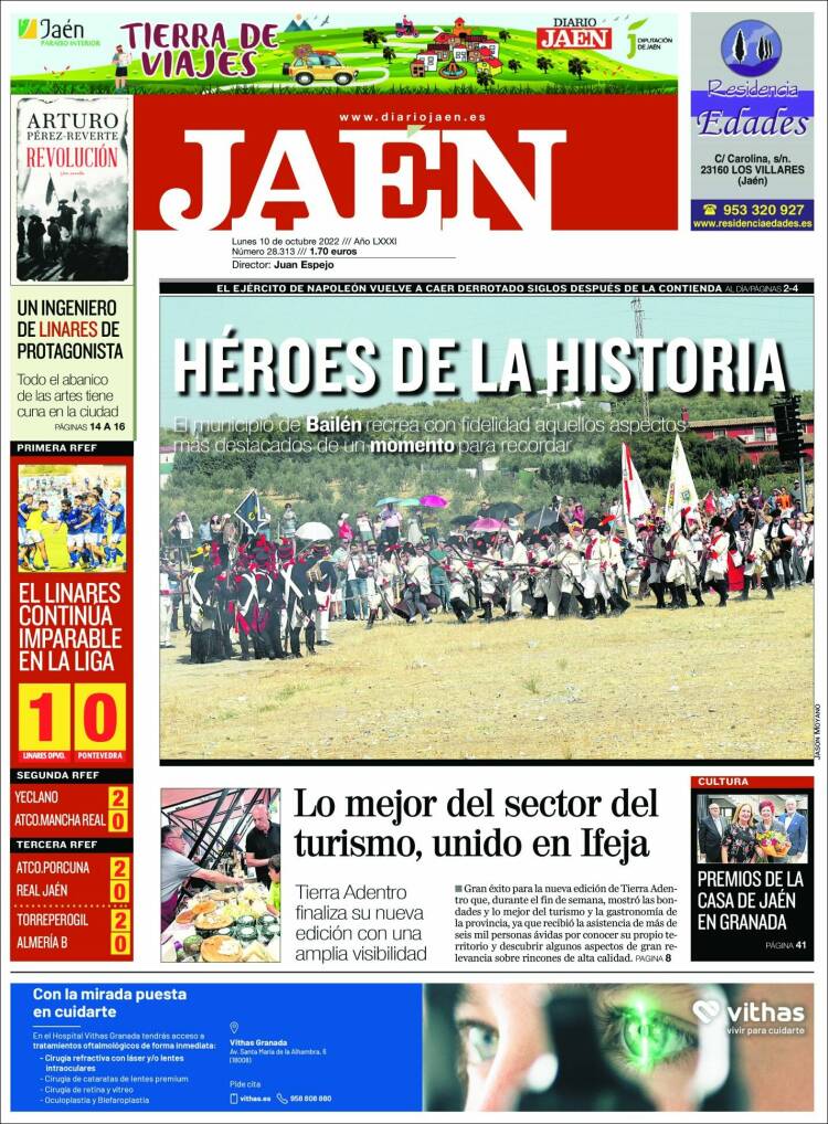 Portada de Diario Jaén (Espa&ntilde;a)