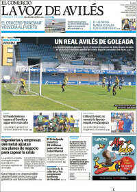 Portada de El Comercio - Avilés (Espa&ntilde;a)