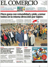 Portada de El Comercio - Gijón (Espa&ntilde;a)