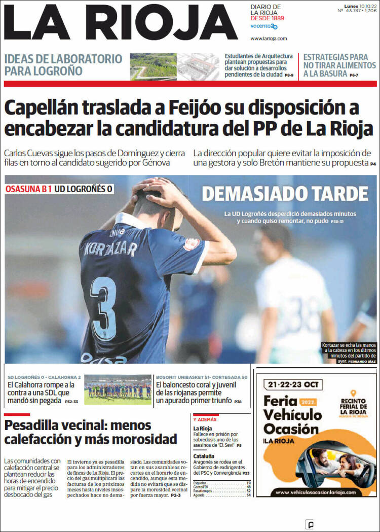 Portada de La Rioja (Espa&ntilde;a)