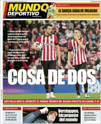 Portada de Mundo Deportivo Bizkaia (Espa&ntilde;a)
