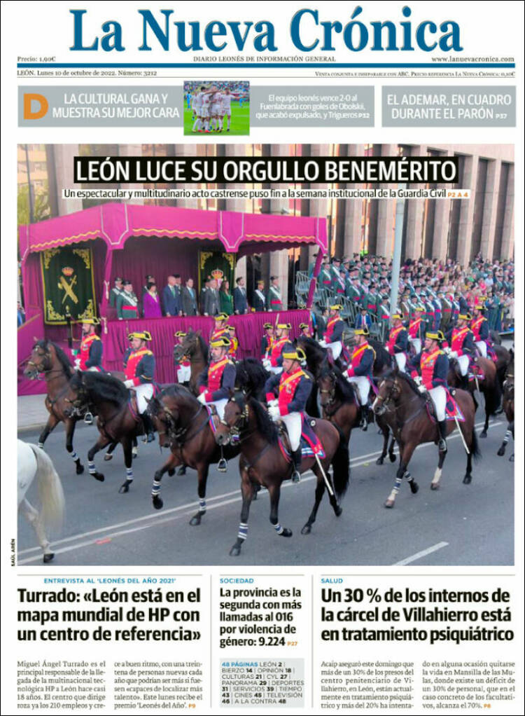 Portada de La Nueva Crónica (Espa&ntilde;a)