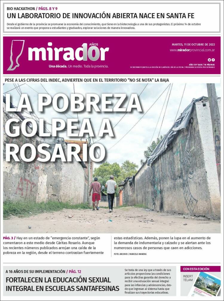 Portada de Mirador Provincial (Argentina)