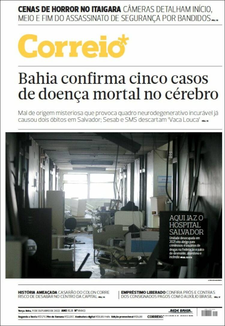 Portada de Correio* (Brasil)