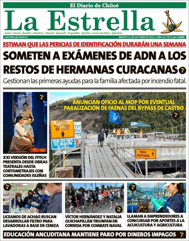 Portada de Estrella de Chiloé (Chile)