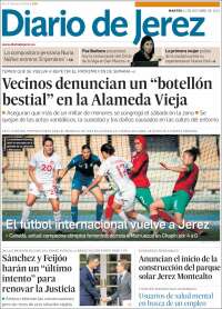 Portada de Diario de Jerez (España)