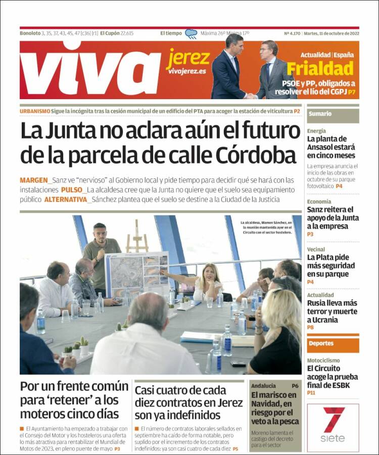 Portada de Información - Jerez (España)