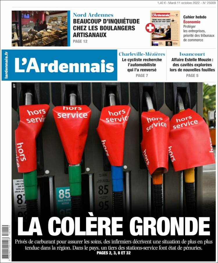 Portada de L'Ardenais (Francia)