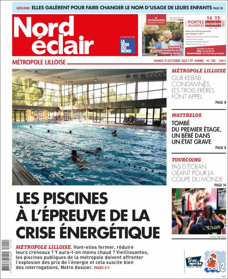 Portada de Nord Éclair (Francia)