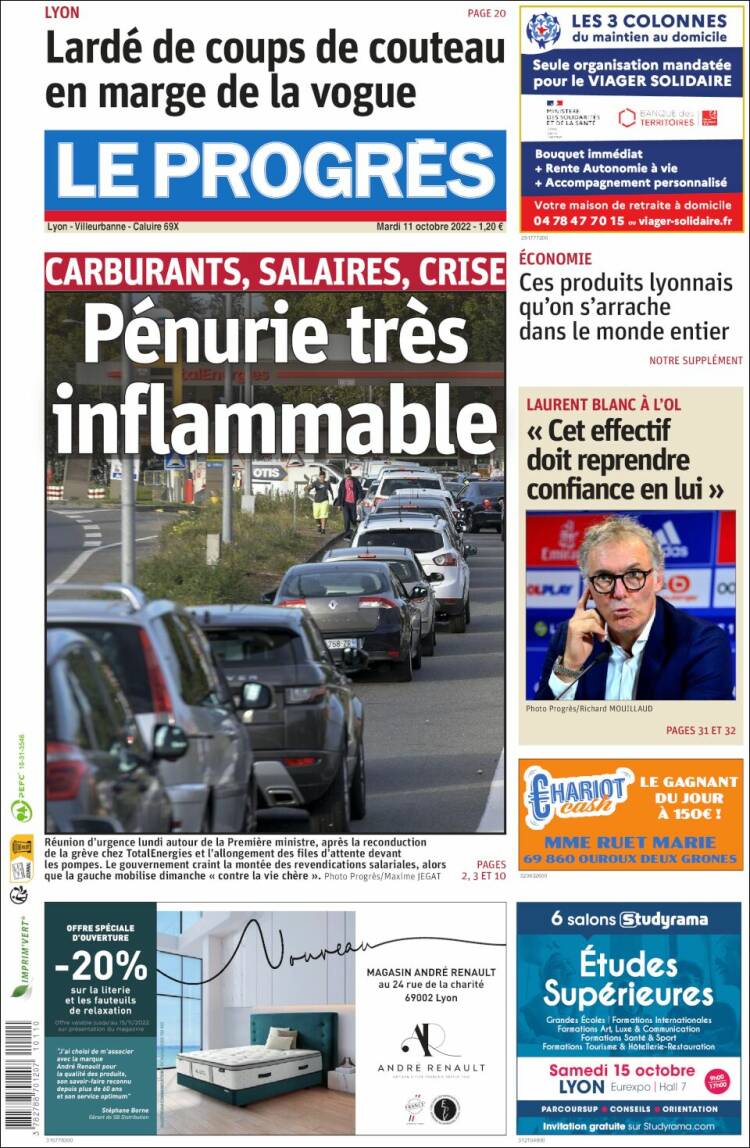 Portada de Progres de Fecamp (Francia)