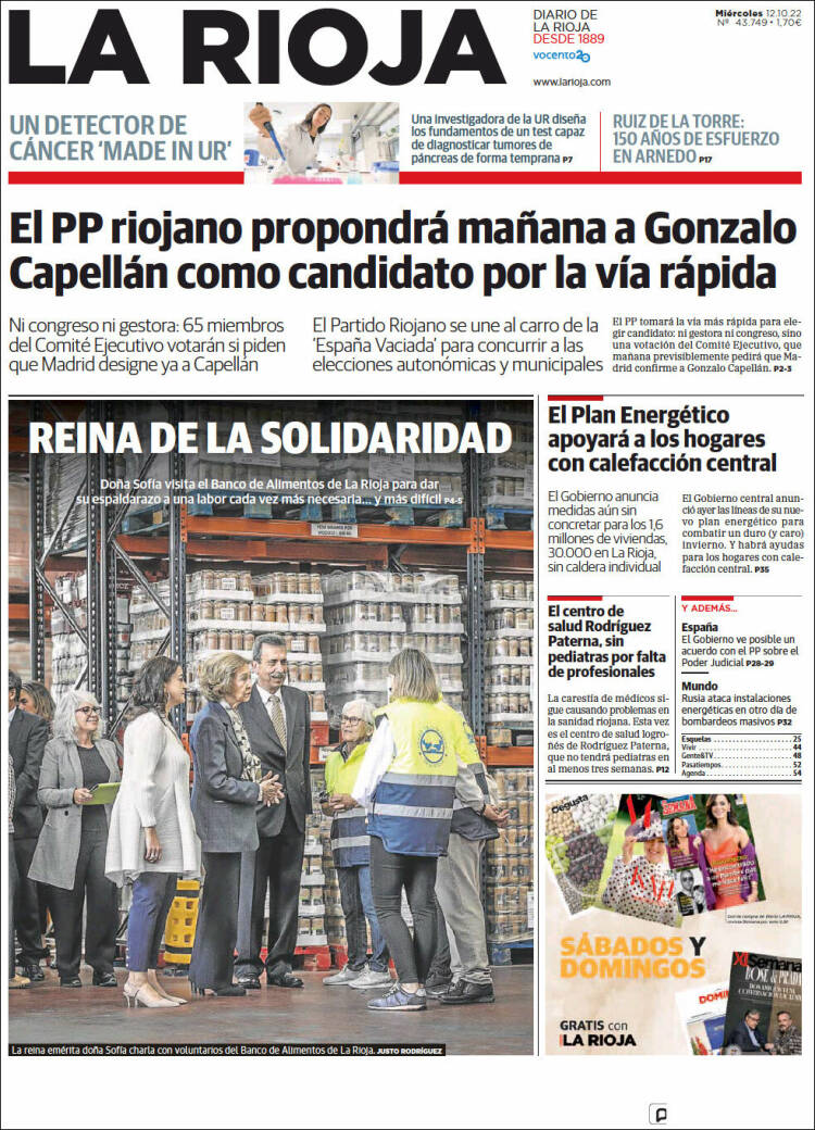 Portada de La Rioja (Espa&ntilde;a)