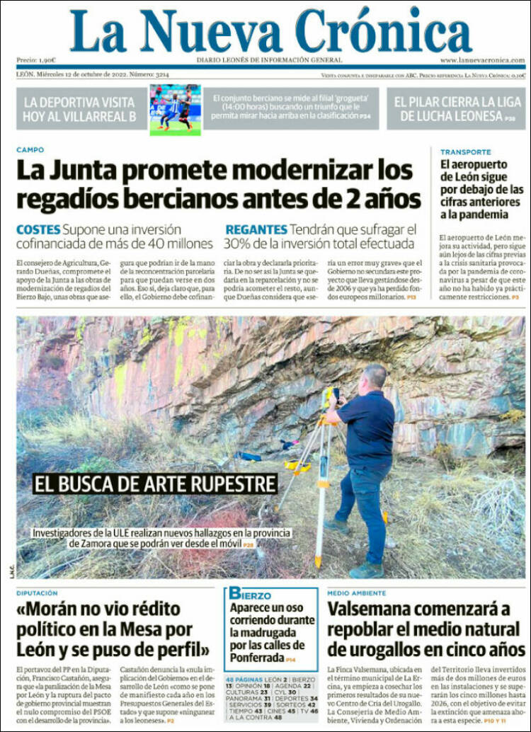 Portada de La Nueva Crónica (Espa&ntilde;a)