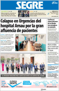 Portada de Segre  (Espa&ntilde;a)