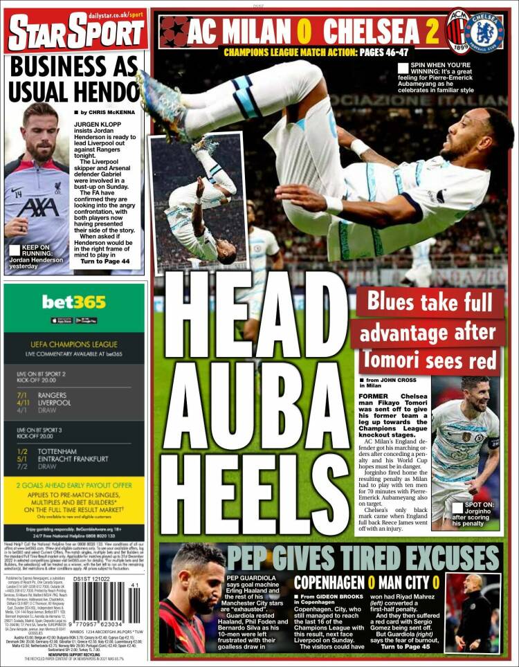 Portada de Star Sport (Reino Unido)