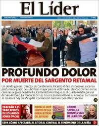 Portada de Lider de San Antonio (Chile)