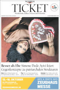 Portada de Der Tagesspiegel (Allemagne)