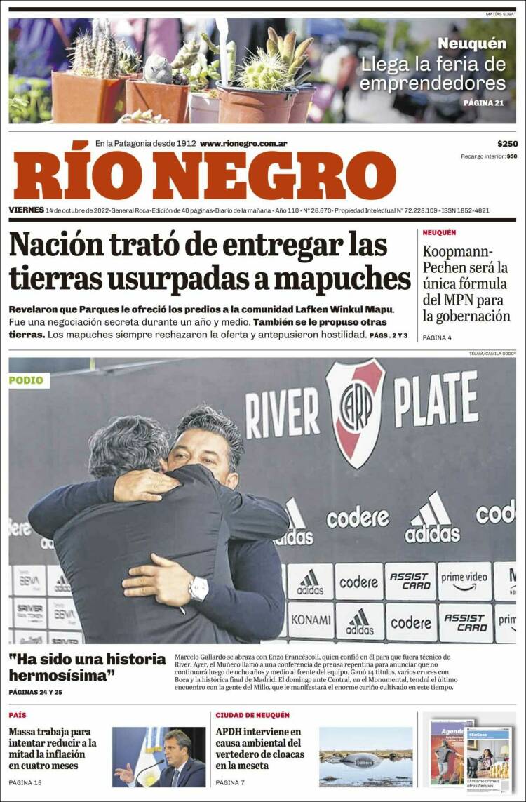 Portada de Rio Negro (Argentine)