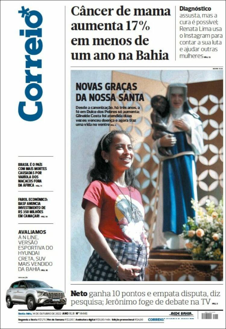 Portada de Correio* (Brasil)