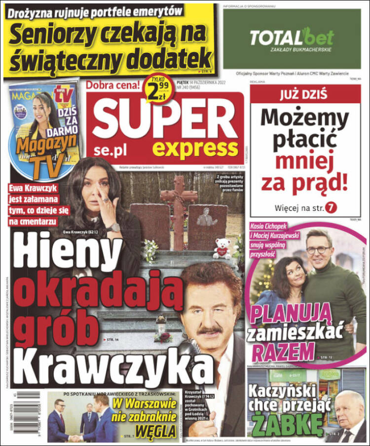Portada de Super Express (Polonia)