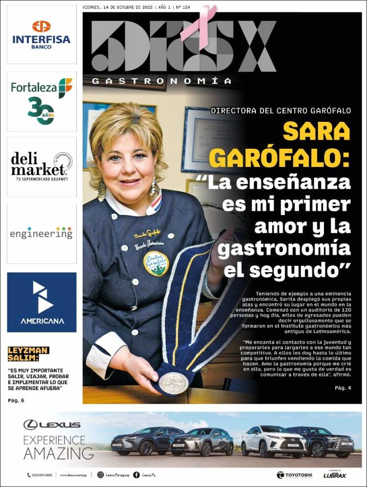 Portada de 5 Días (Paraguay)