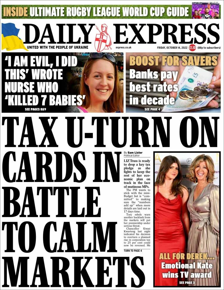 Portada de Daily Express (United Kingdom)