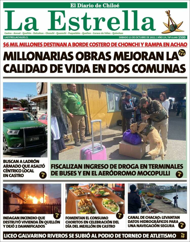 Portada de Estrella de Chiloé (Chile)