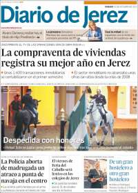 Portada de Diario de Jerez (España)