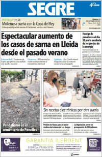 Portada de Segre  (España)