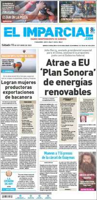 Portada de El Imparcial (México)