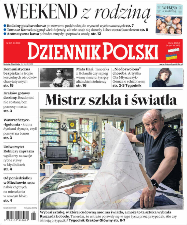 Portada de Dziennik (Polonia)