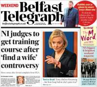 Portada de Belfast Telegraph (United Kingdom)