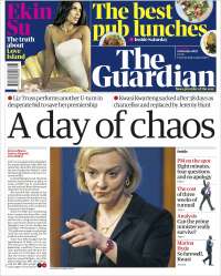 Portada de The Guardian (United Kingdom)