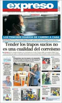 Portada de Expreso (Ecuador)