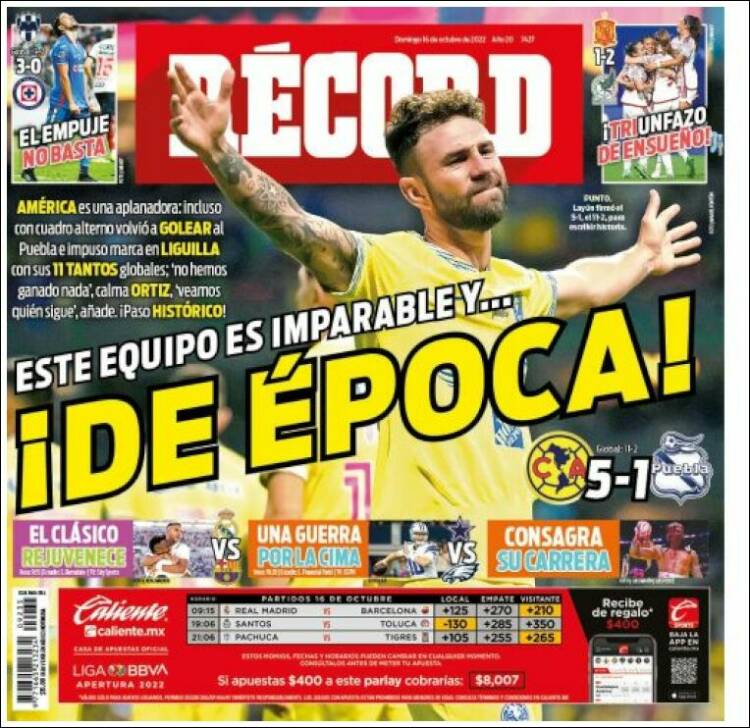 Portada de Record (México)