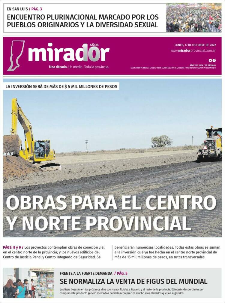 Portada de Mirador Provincial (Argentina)